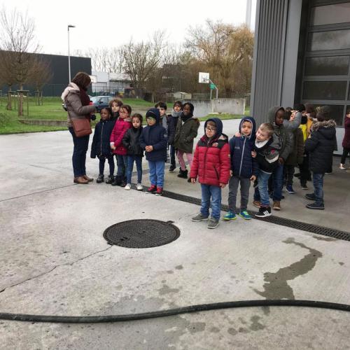 Bezoek aan de brandweer