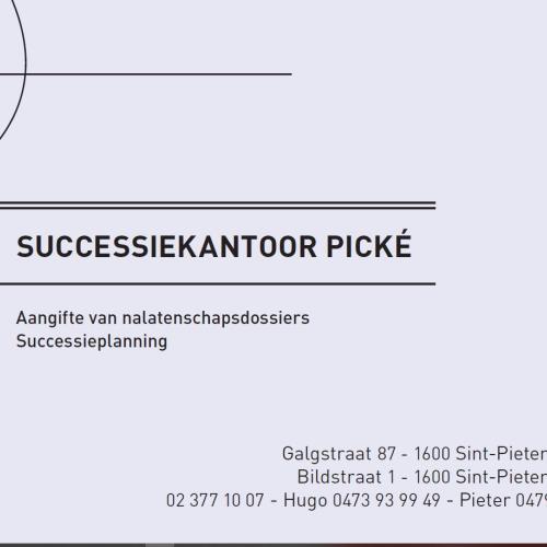 Successiekantoor Pické BV Successiekantoor Pické BV